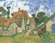 Vincent Van Gogh Village Street in Auveers (nn04) Sweden oil painting artist